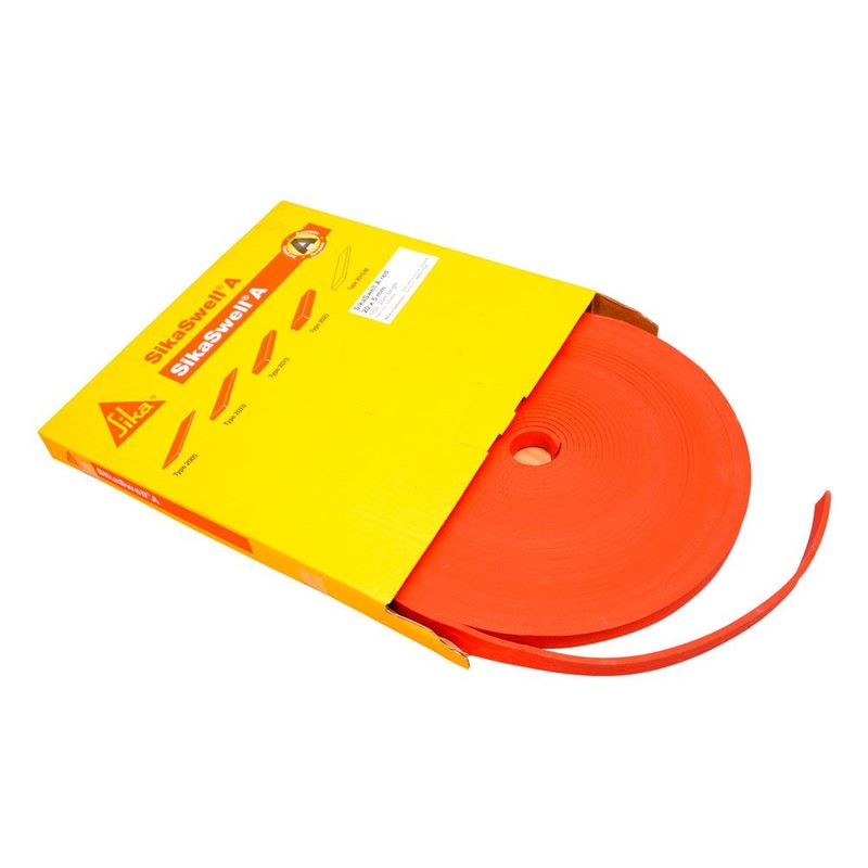 SIKA - Perfil expandible para juntas Sika Swell A-2005 rojo x 20mt
