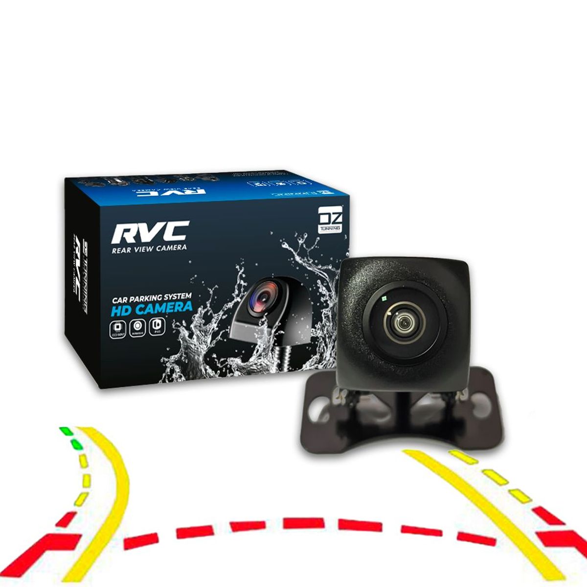 OZ TUNNING - Cámara de Retroceso para Autoradios Android 180° Oz-170Lm