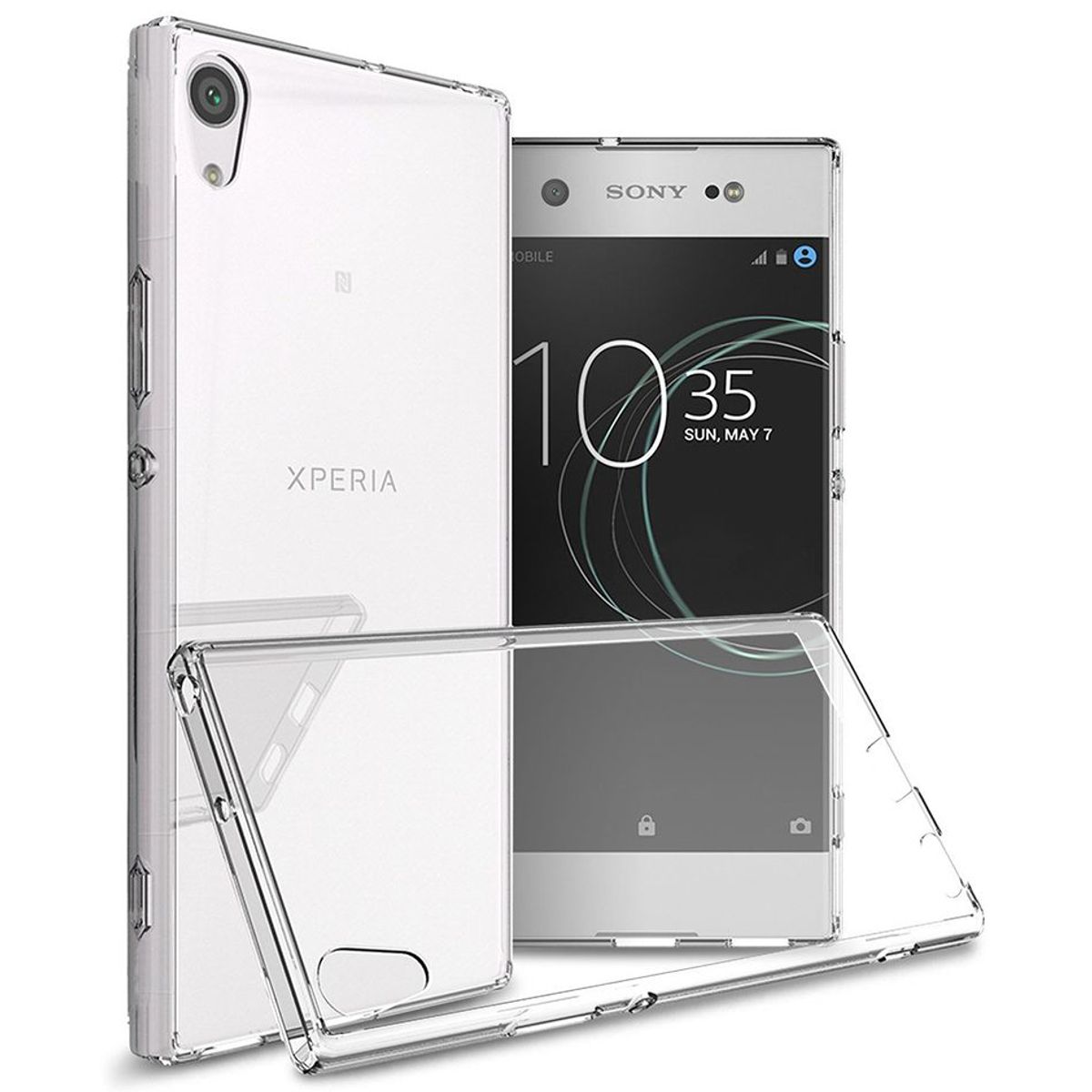 GENERICO - Funda Protector Case SONY XPERIA XA1 ULTRA - TRANSPARENTE ANTI IMPACTO.