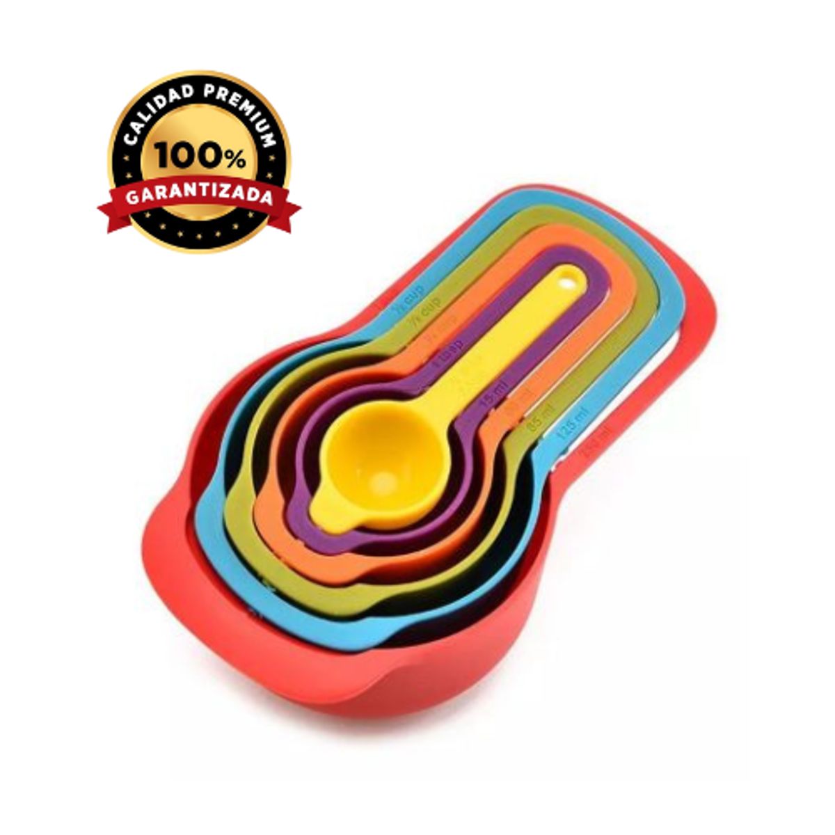 GENERICO - Cucharas Medidoras x6 pc Repostería