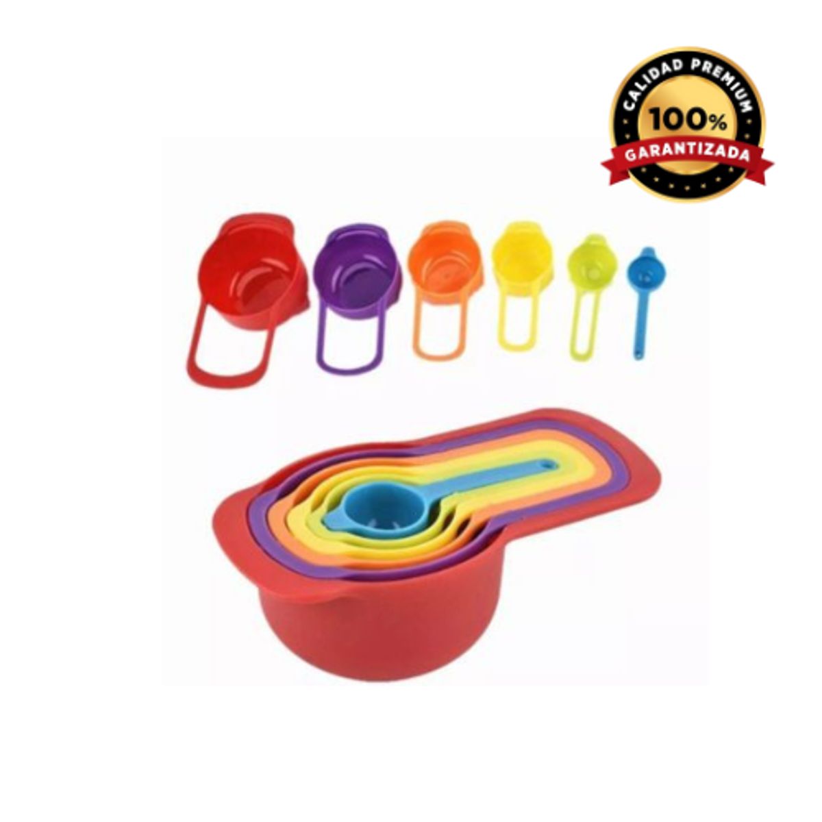 GENERICO - Cucharas Medidoras x6 pc Repostería