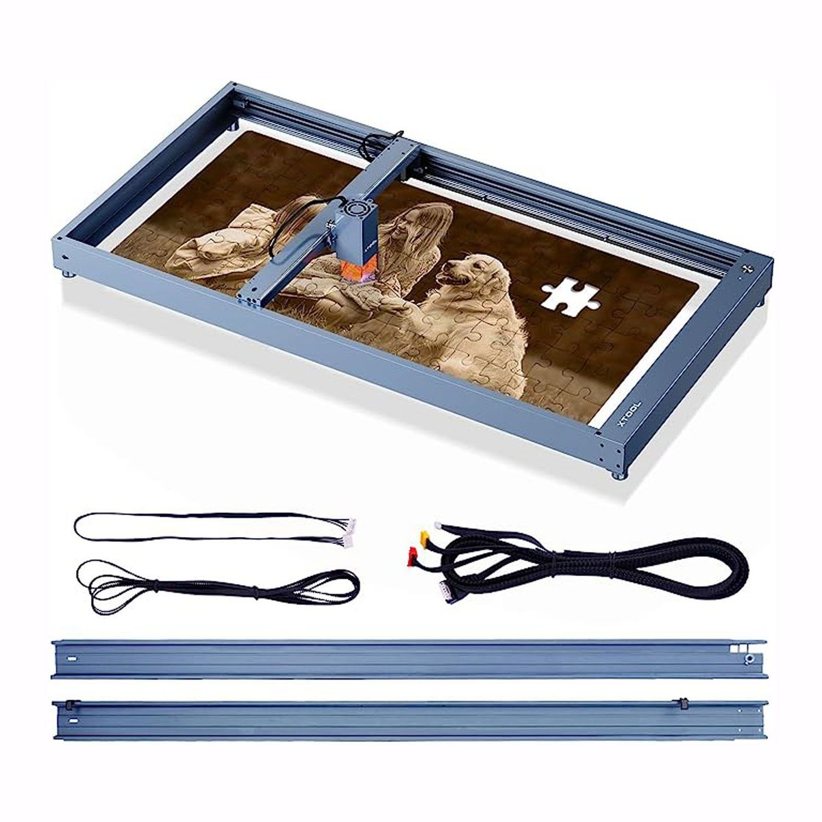 XTOOL - Kit De Extensión Hasta 93cm Para Grabadora Laser Xtool D1