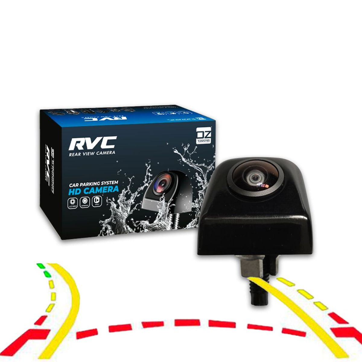 OZ TUNNING - Cámara de Retroceso para Autoradios Android 180° Oz-14Lm