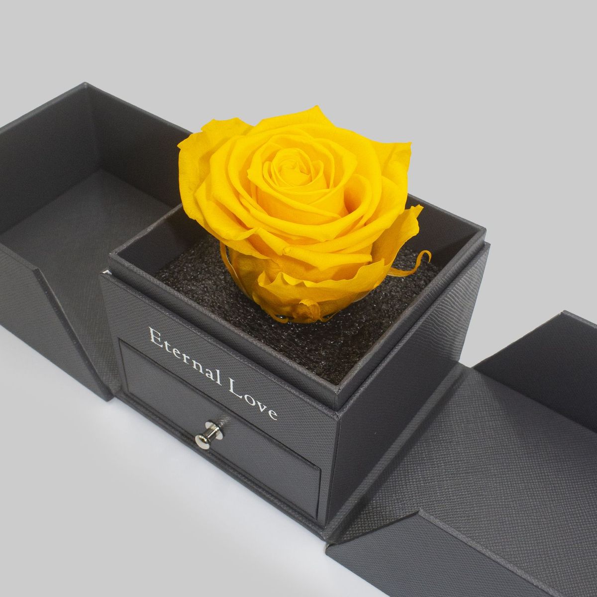 AIROSA - Rosa Eterna Preservada - Color amarillo - Joyero