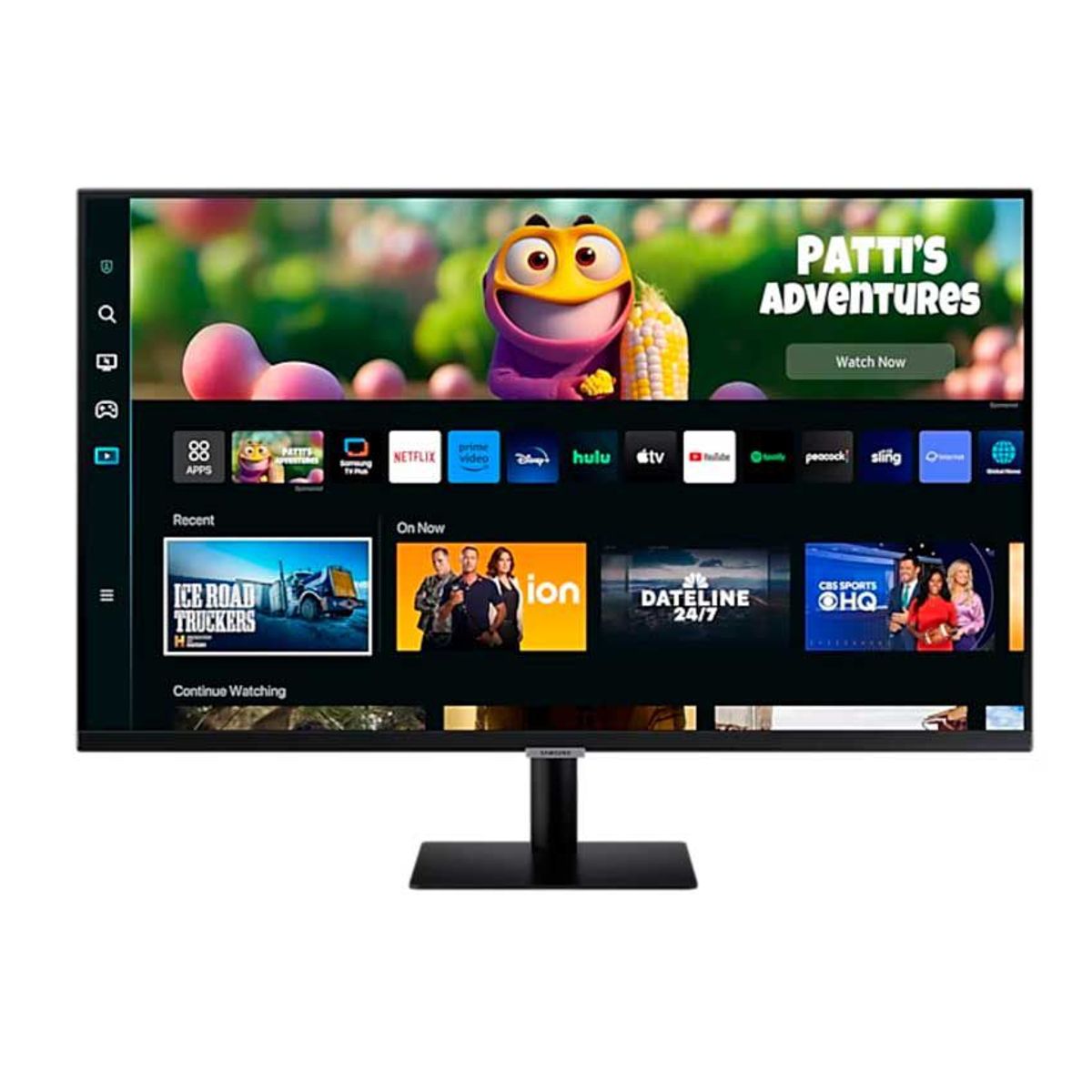 SAMSUNG - Monitor Samsung 32” Inteligente M5 LS32CM502ELXPE Full HD Apps Wifi