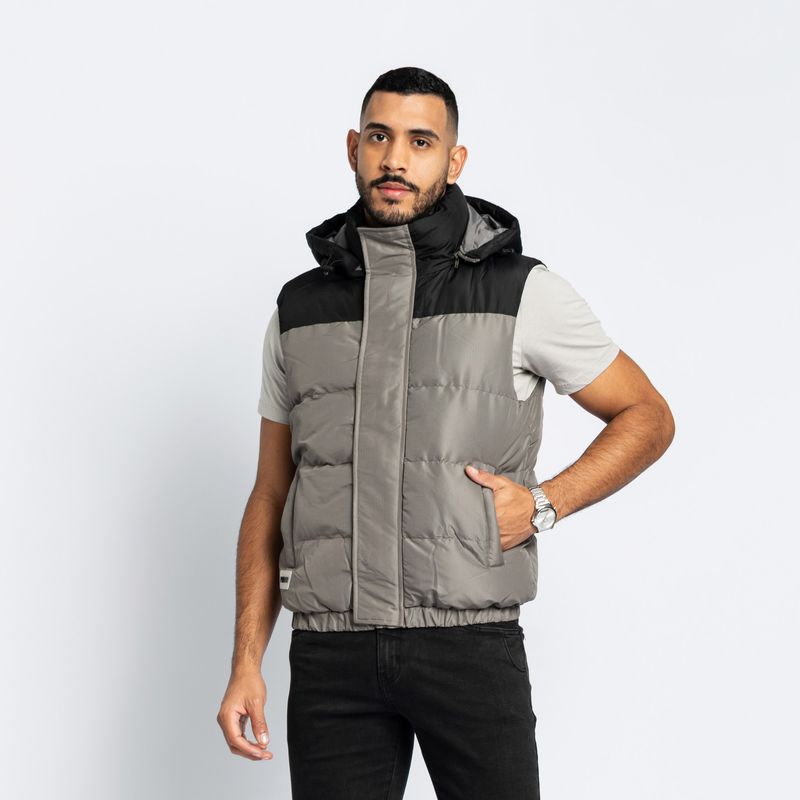 PARADA 111 - CHALECO CCAPUCHA MODA HOMBRE PARADA111 AGUERO