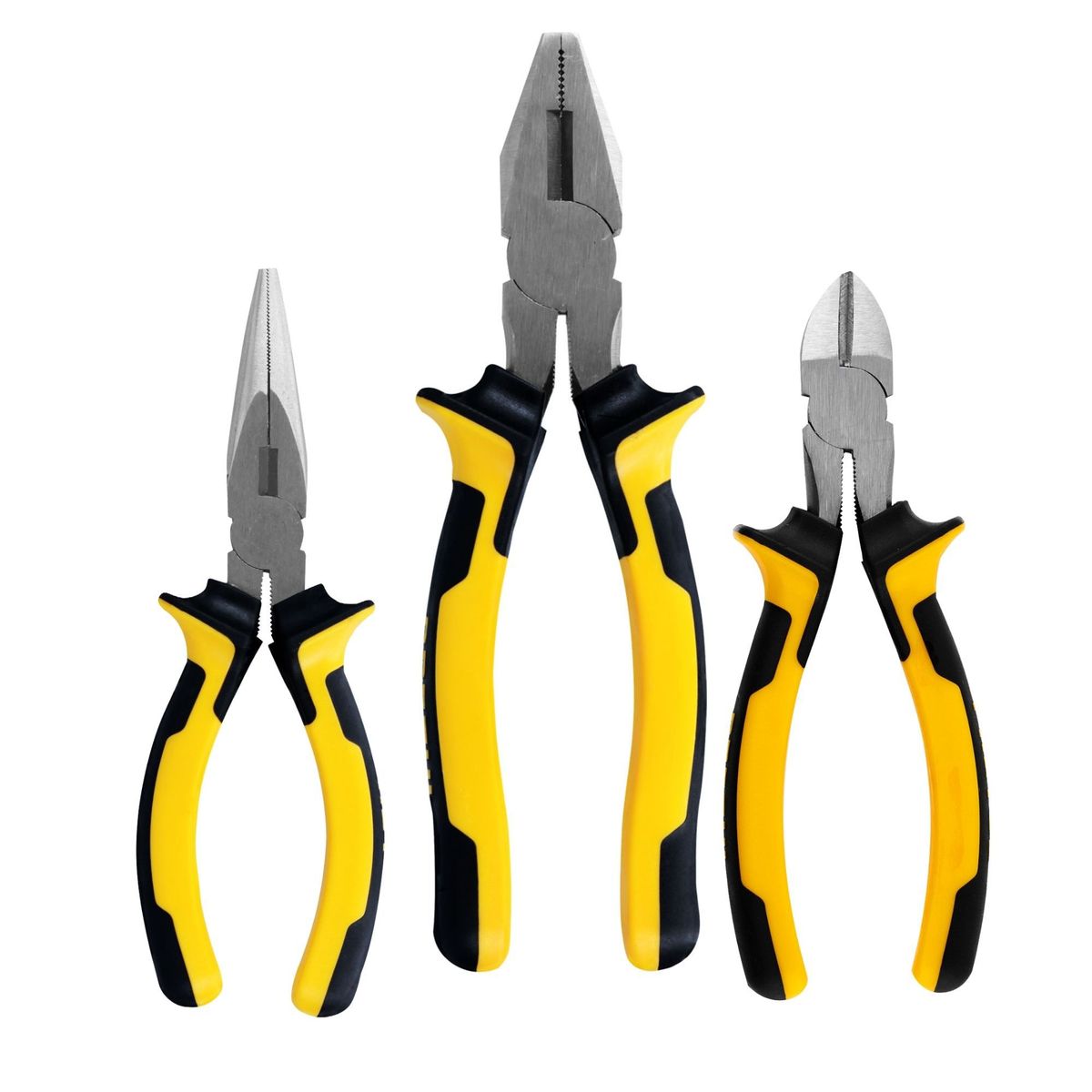 TRUPER - Alicates de electricistas pinzas 3 piezas, Pretul