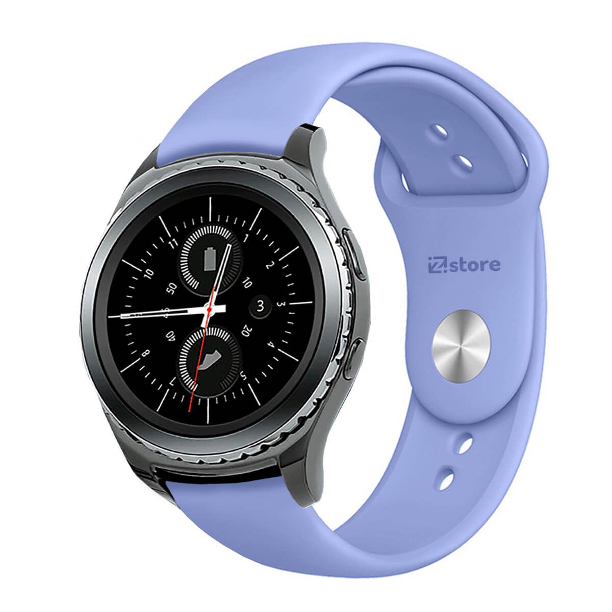 GENERICO - Correa Compatible Con Samsung Gear S2 Classic Lavanda Broche 20mm