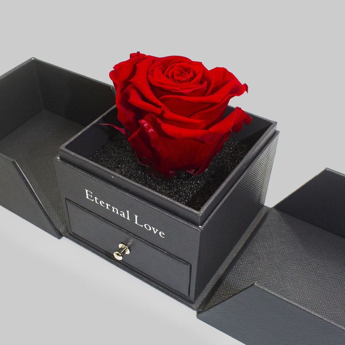 AIROSA - Rosa Eterna Preservada - Color Rojo - Joyero