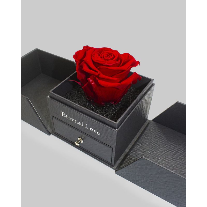 AIROSA - Rosa Eterna Preservada - Color Rojo - Joyero
