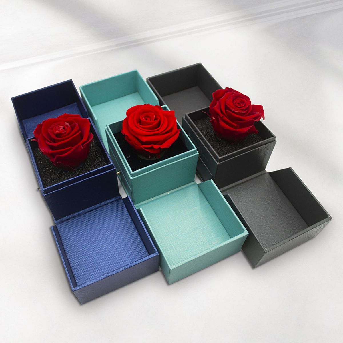 AIROSA - Rosa Eterna Preservada - Color Rojo - Joyero