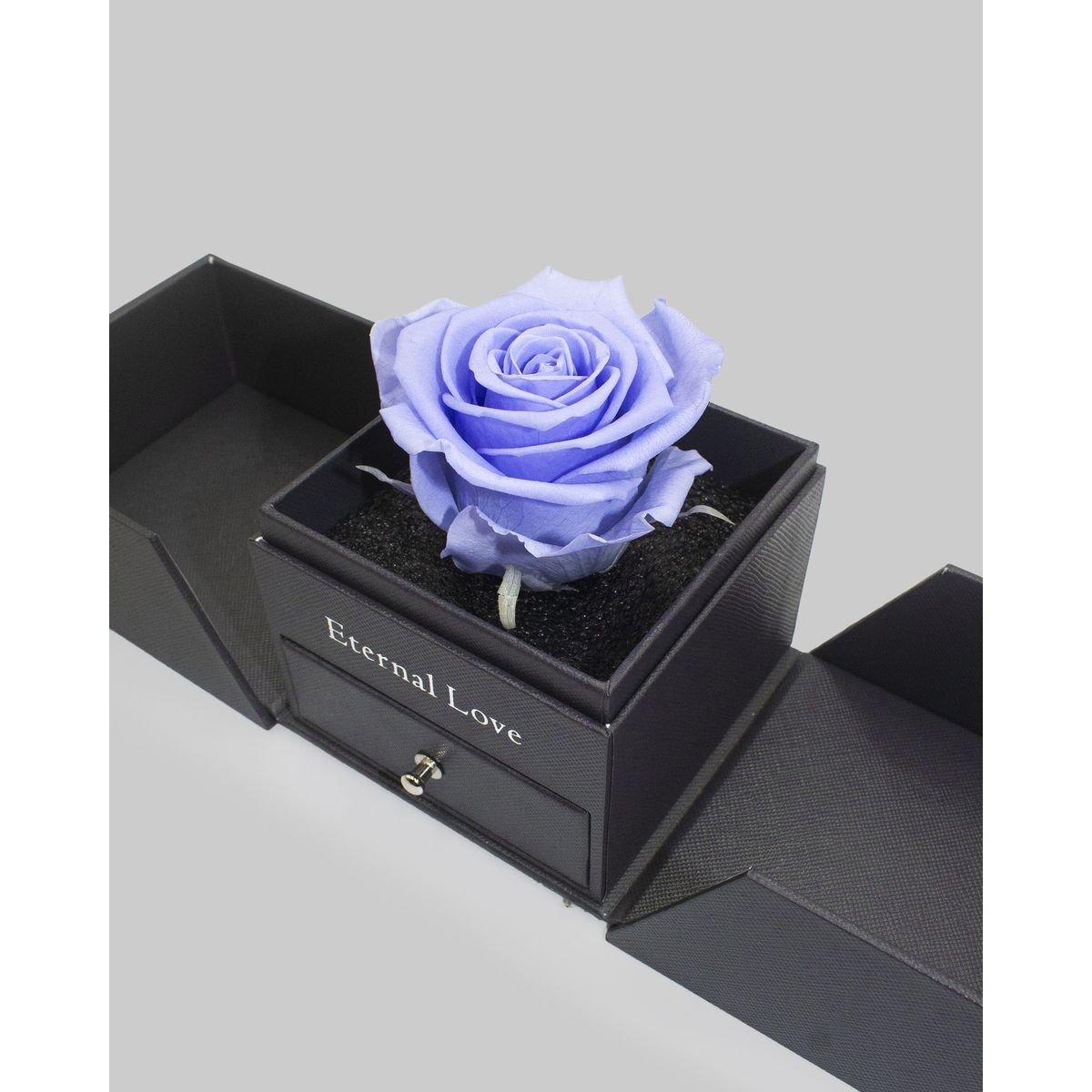 AIROSA - ROSAS PRESERVADAS - AIROSA  Rosa eterna preservada - color lavanda - joyero
