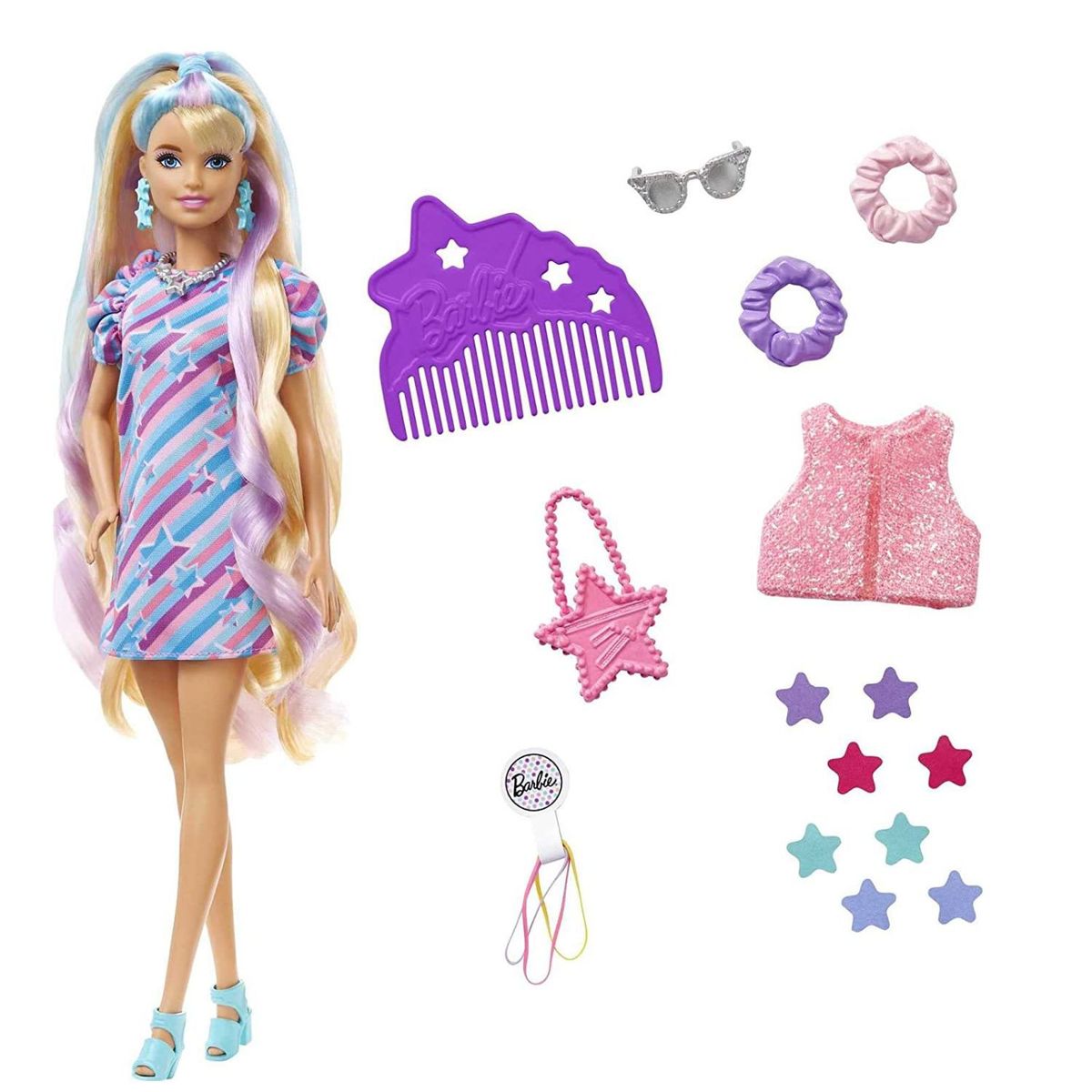 BARBIE - Barbie Totally Hair con Accesorios