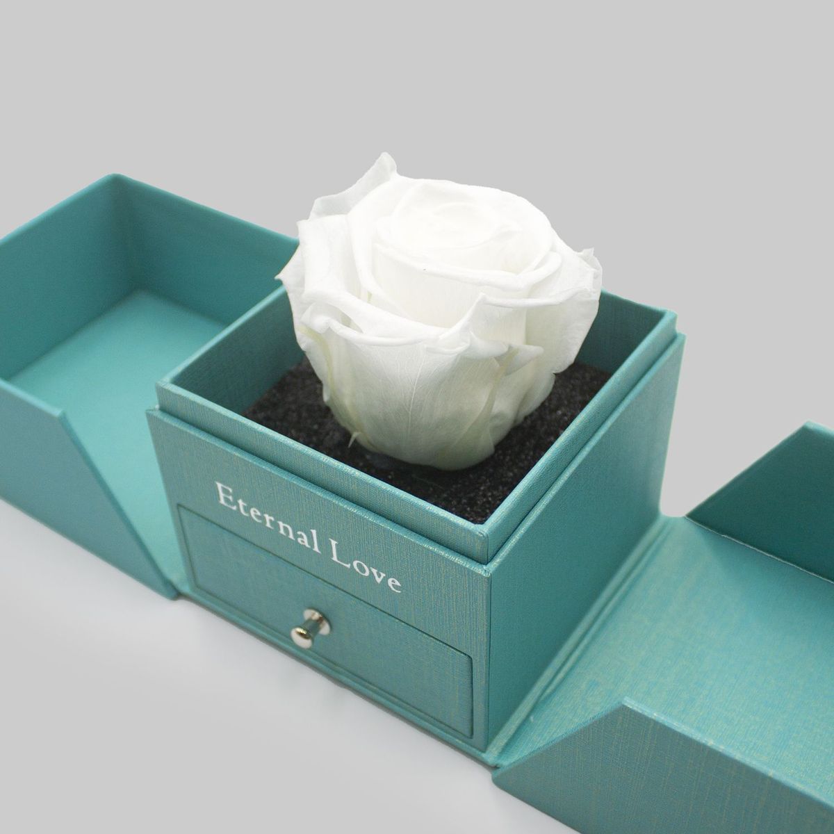 AIROSA - ROSAS PRESERVADAS - AIROSA  Rosa eterna preservada color blanco