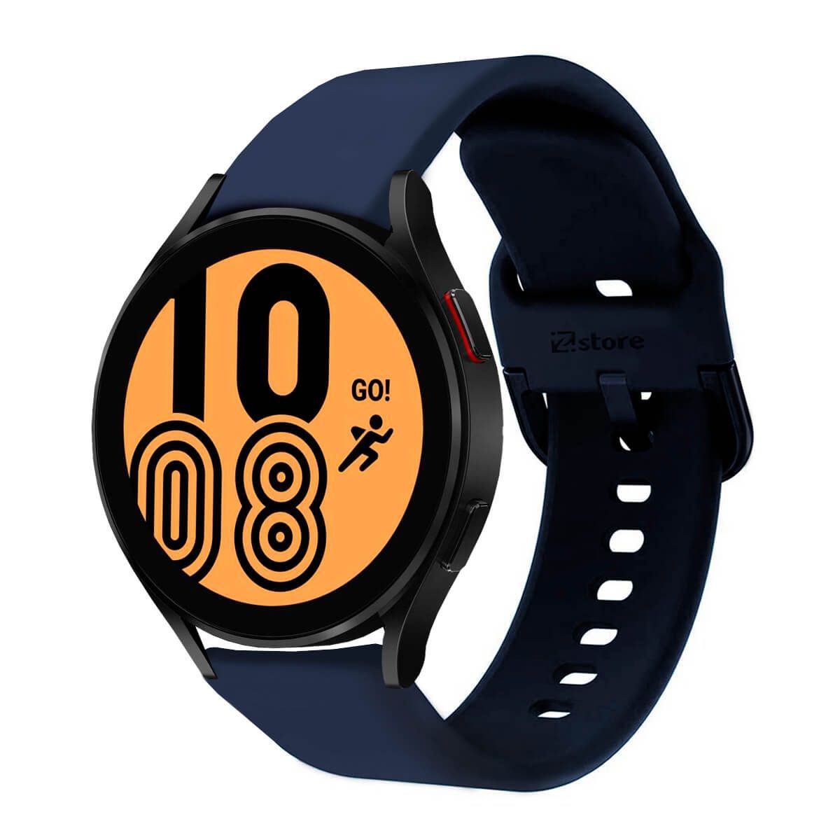 GENERICO - Correa Compatible Con Samsung Galaxy Watch 42mm Azul Oscuro