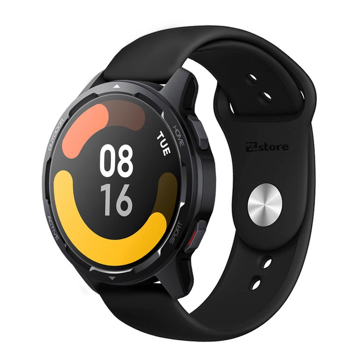 GENERICO - Correa Compatible Con Xiaomi Mi Watch S1 Active Negro Broche