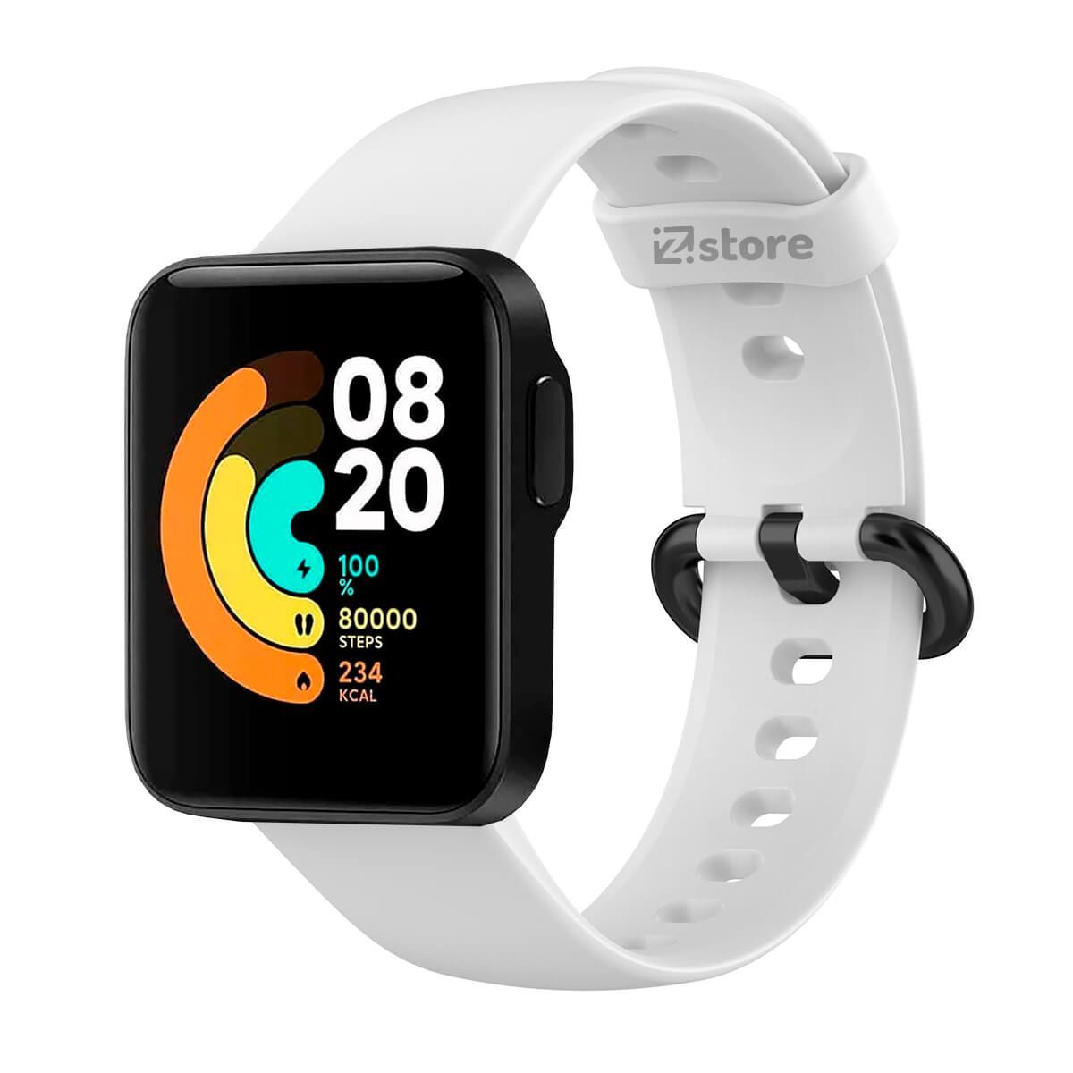 GENERICO - Correa Compatible Con Xiaomi Mi Watch Lite Blanco