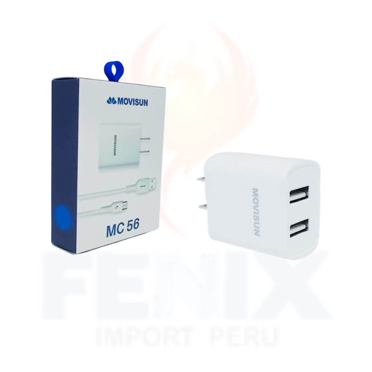 GENERICO - Cargador Con Cable V8 MOVISUN MC-56