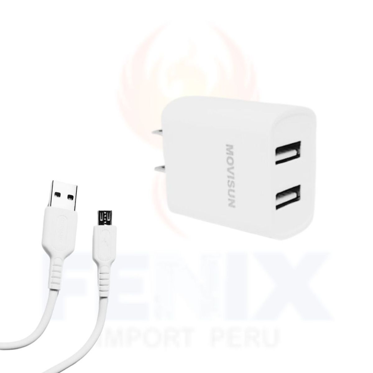 GENERICO - Cargador Con Cable V8 MOVISUN MC-56