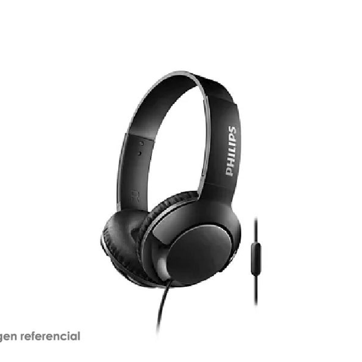 PHILIPS - Audífonos con micrófono Philips SHL3075BK Negro