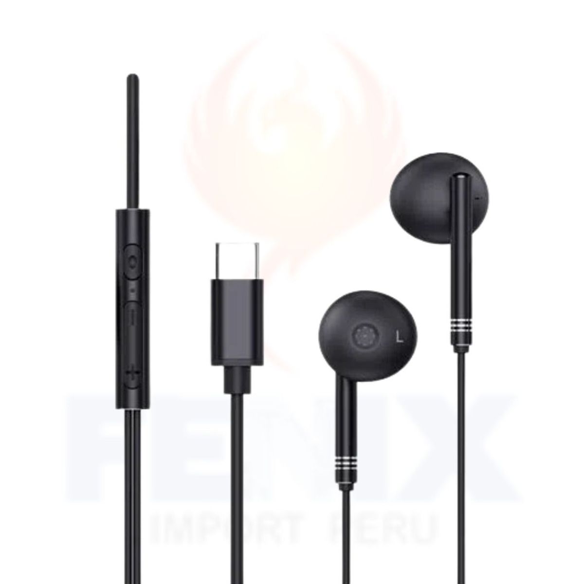 GENERICO - Audífono Enjoy Tipo C P1-C MOVISUN NEGRO