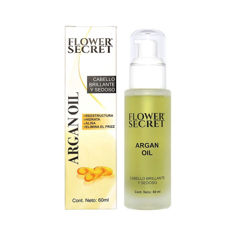FLOWER SECRET - Aceite de Argán Restaurador Capilar Flower Secret de 60 ml
