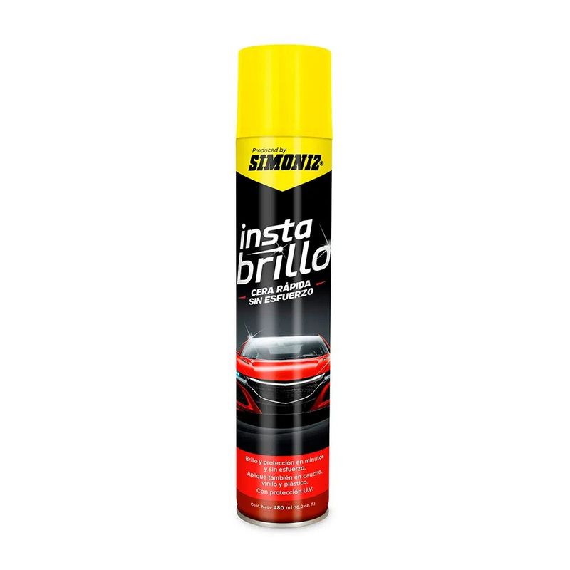 SIMONIZ - Cera en Aerosol Instabrillo 480ml Simoniz