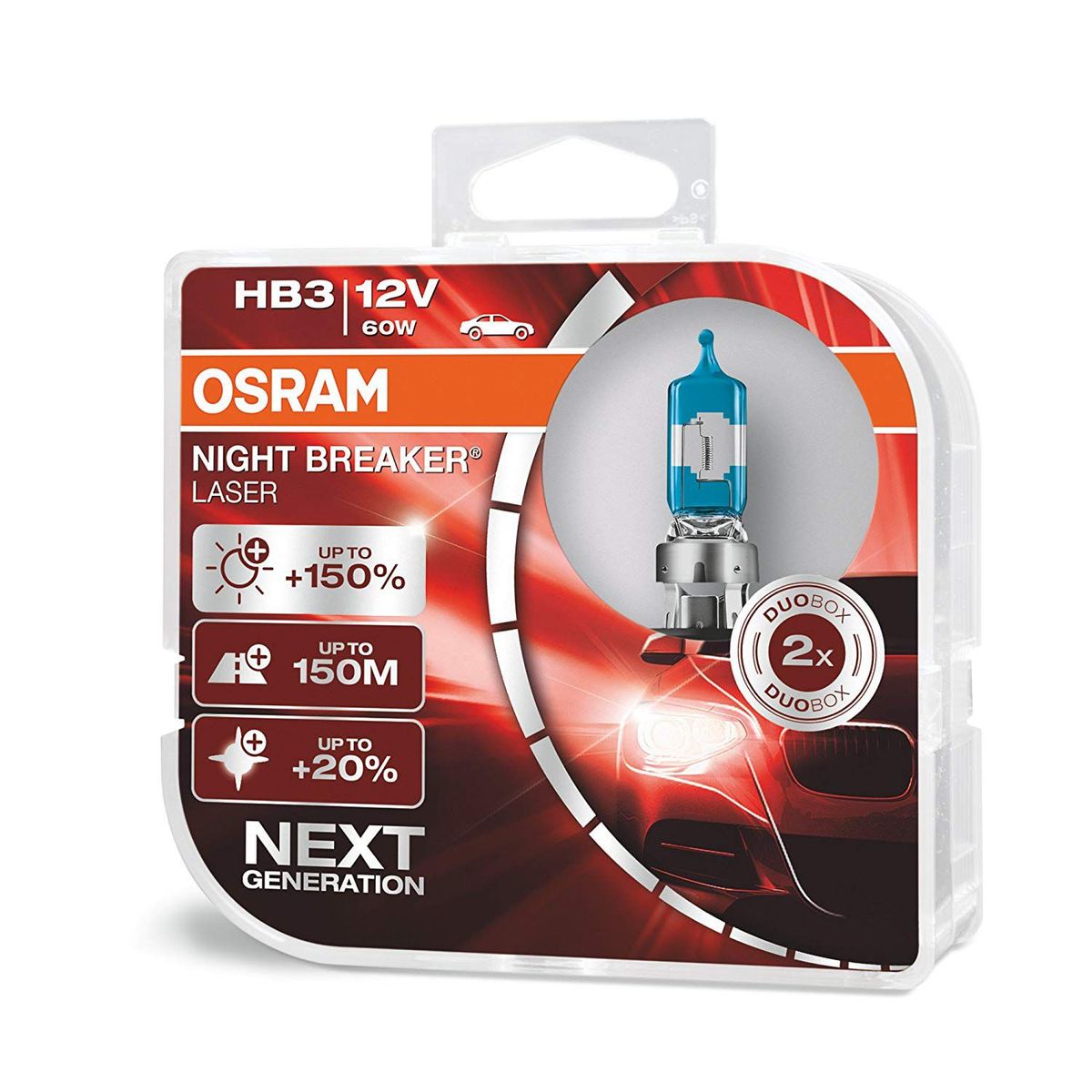 OSRAM - Foco Osram HB3 9005 Night Breaker Láser
