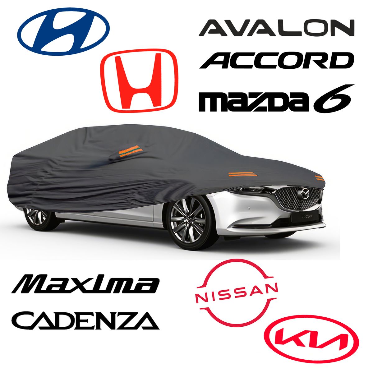 GENERICO - Cobertor de Autos Sedan Grande y Vehículo Extendido Talla XL Impermeable Pesada