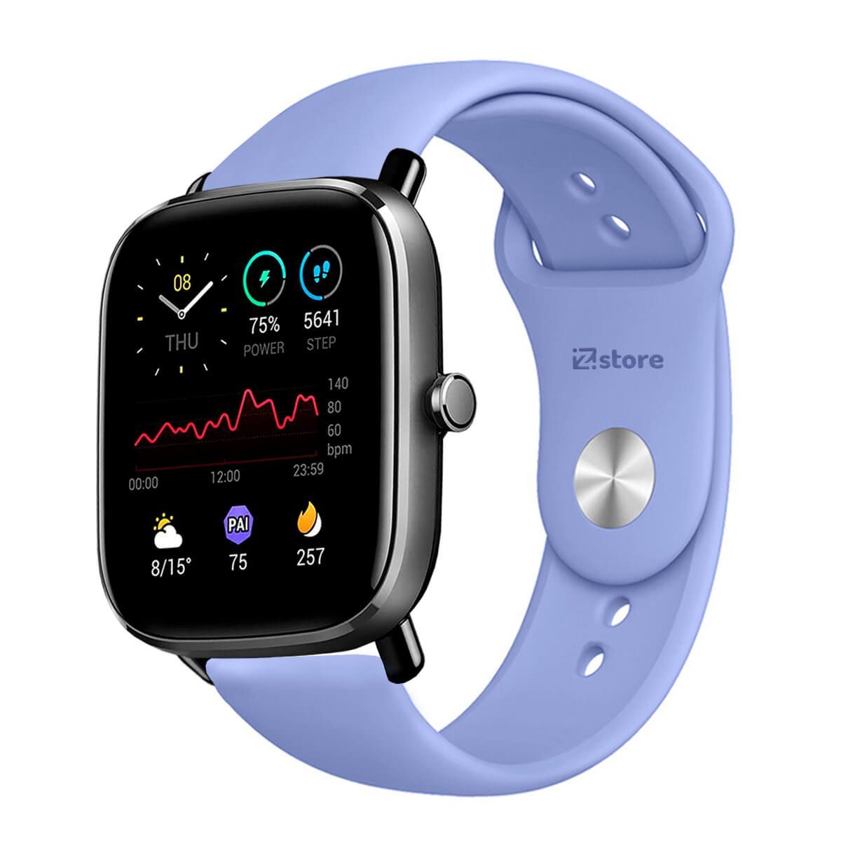 GENERICO - Correa Compatible Con Amazfit GTS3 Lavanda Broche 20mm