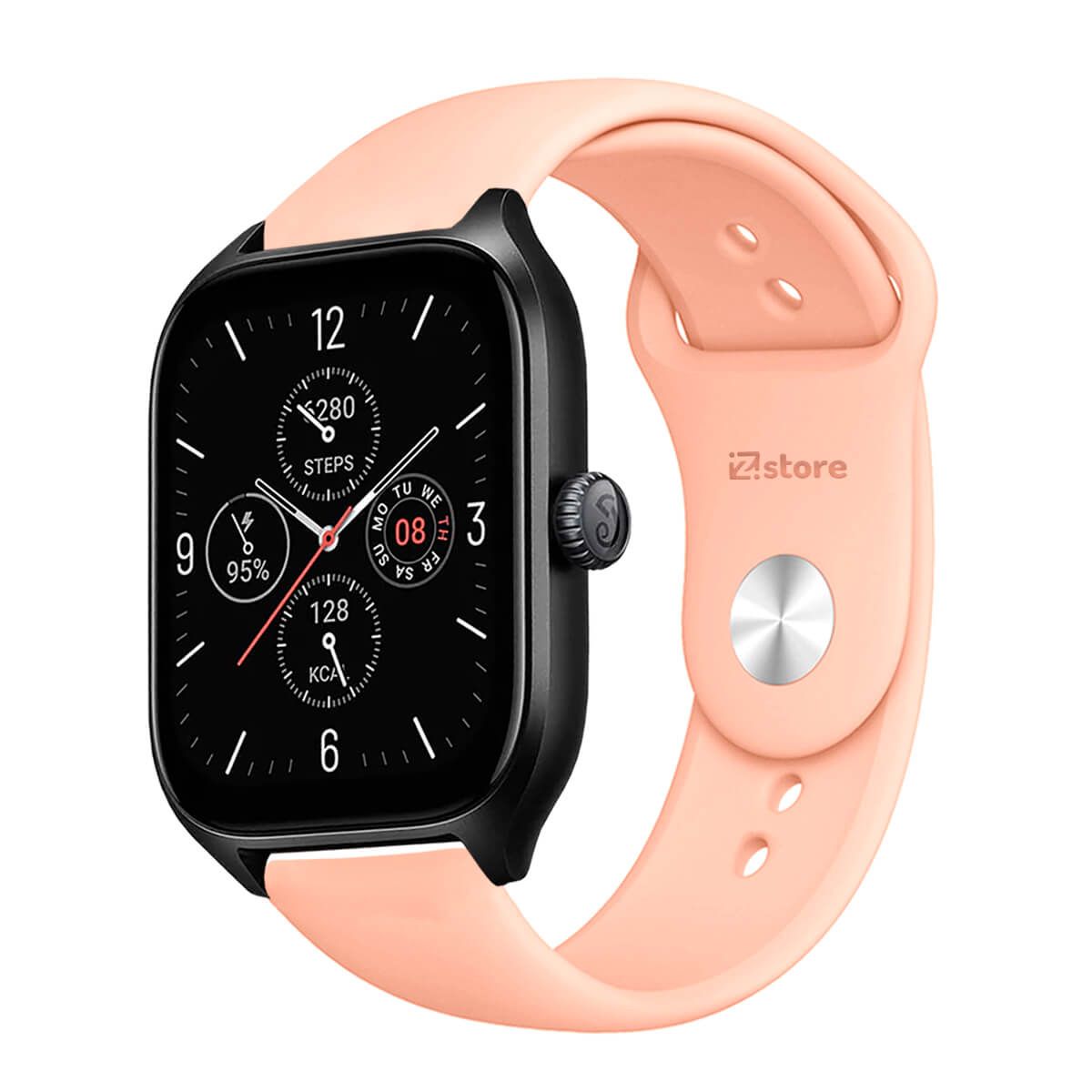 GENERICO - Correa Compatible Con Amazfit GTS4 Melón Broche 20mm