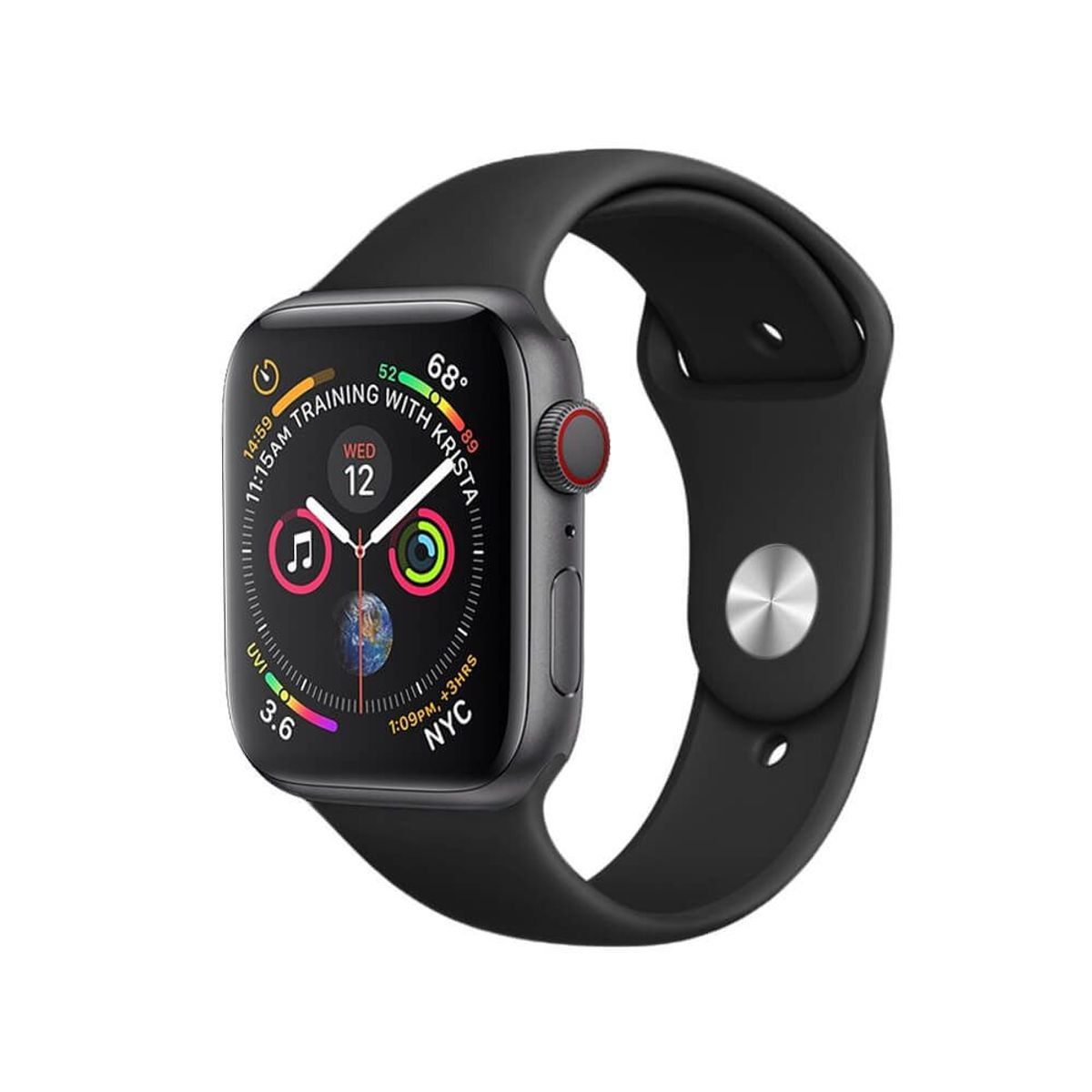 GENERICO - Correa Compatible Con Apple Watch 38mm/40mm Colores Negro