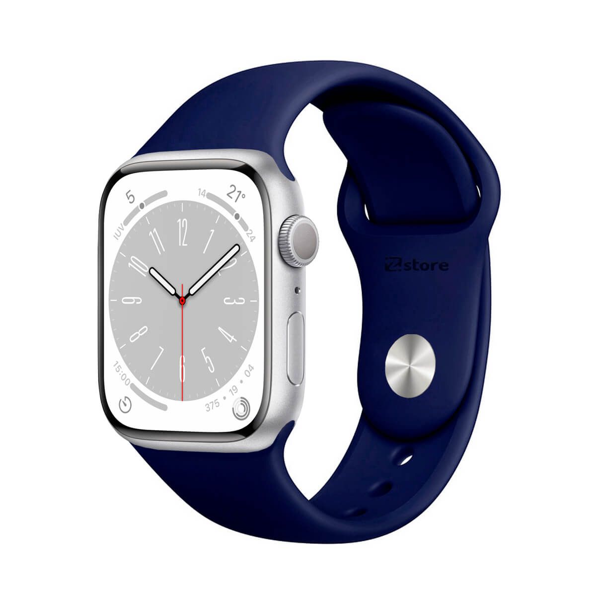 GENERICO - Correa Compatible Con Apple Watch 42mm / 44mm / 45mm Azul Oscuro