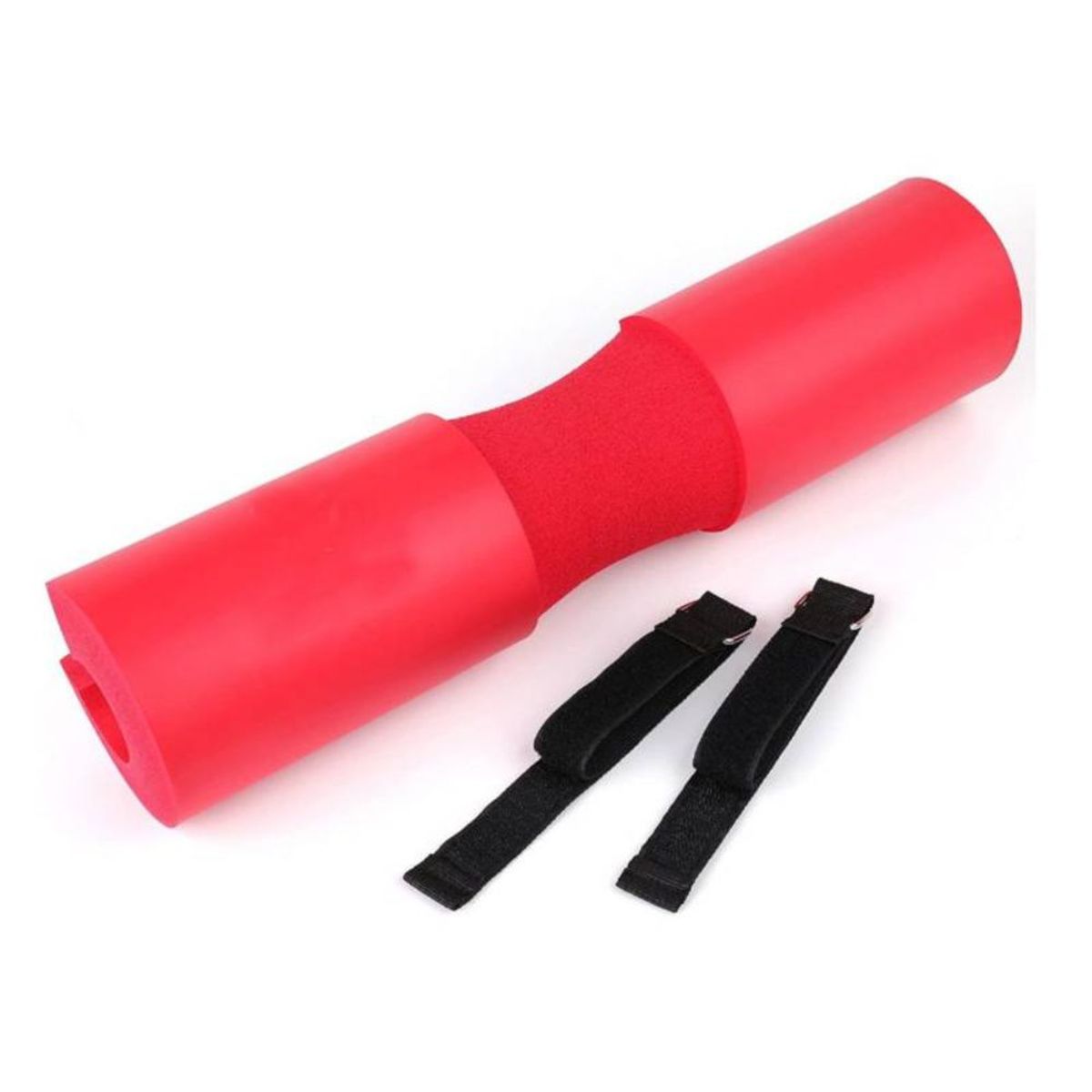 GENERICO - Almohadilla Suave para barra de Gimnasio Rojo