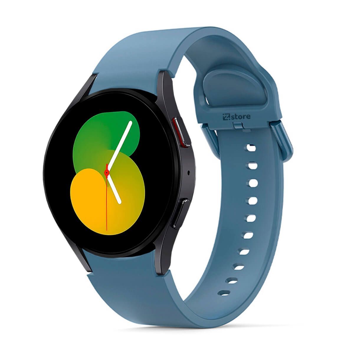 GENERICO - Correa Compatible Con Samsung Galaxy Watch 5 Azul Acero