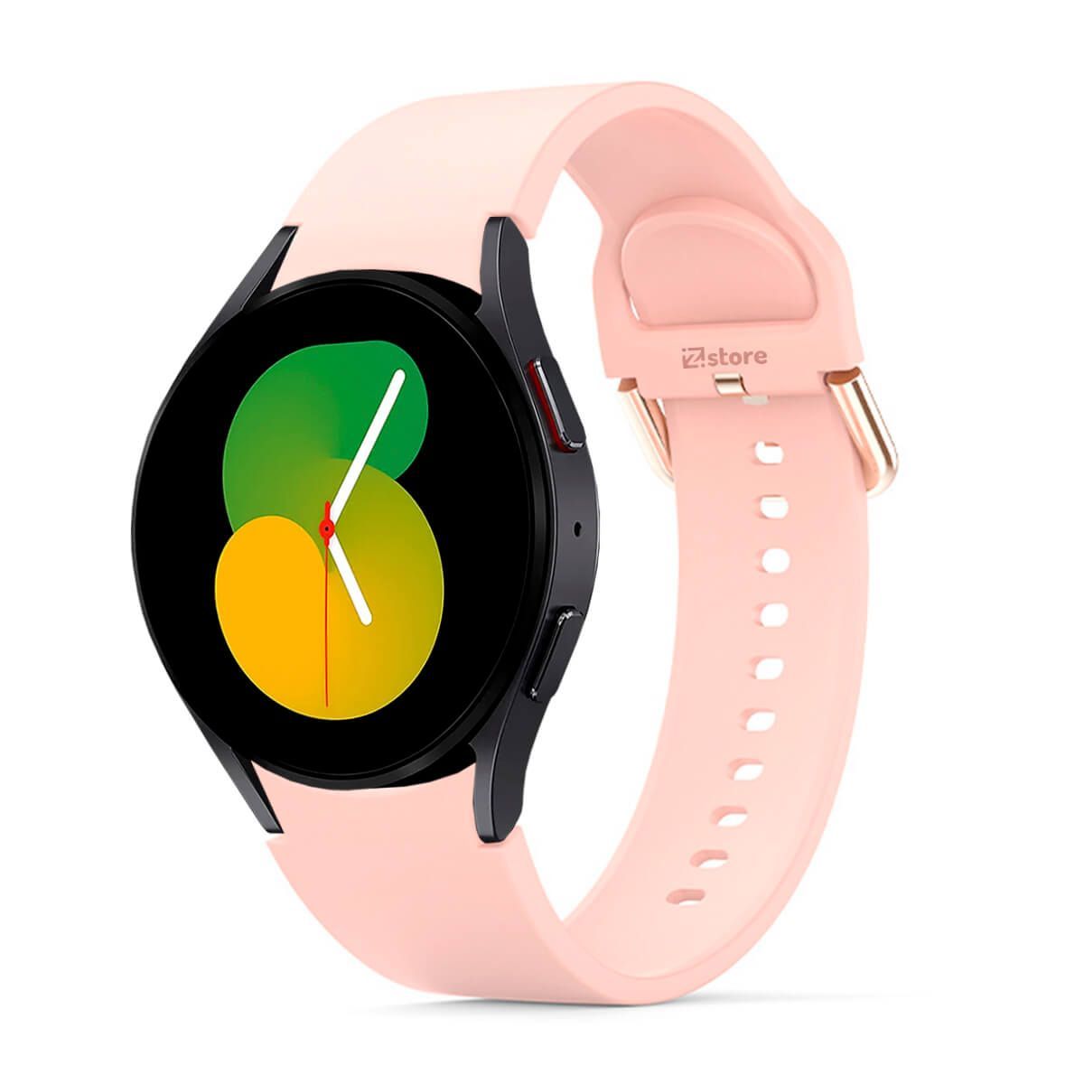 GENERICO - Correa Compatible Con Samsung Galaxy Watch 5 Rosa