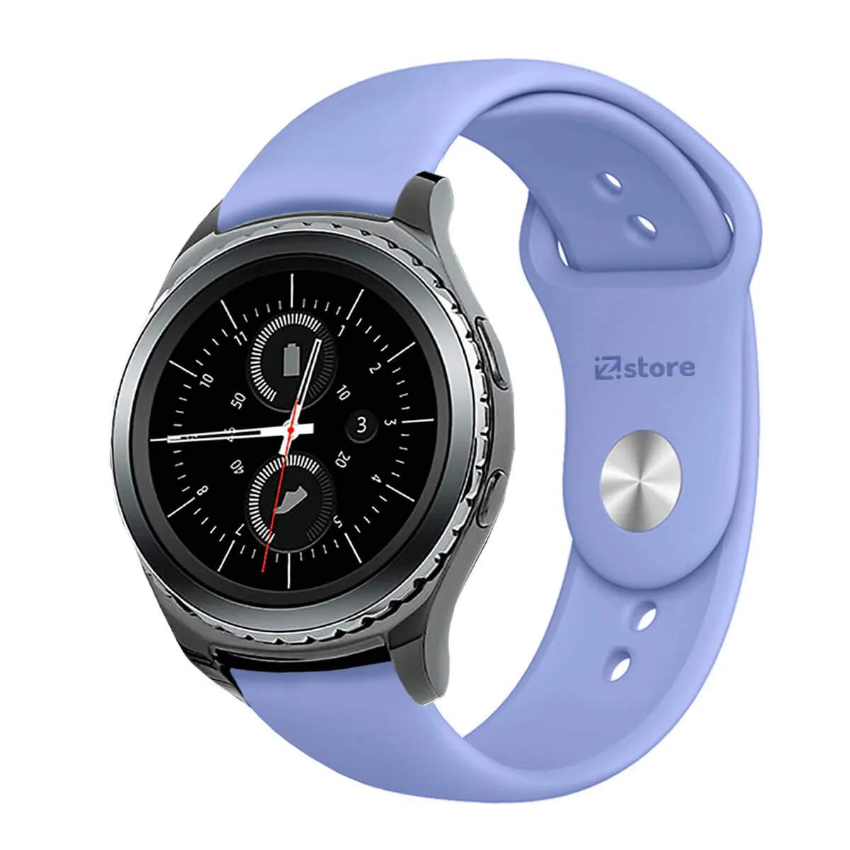 GENERICO - Correa Compatible Con Samsung Gear S2 Classic Lavanda Broche 20mm