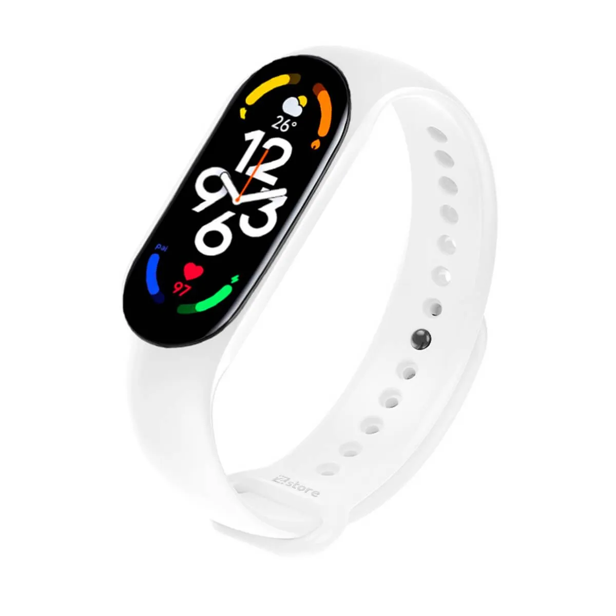 GENERICO - Correa Compatible Con Xiaomi Mi Band 7 Blanco