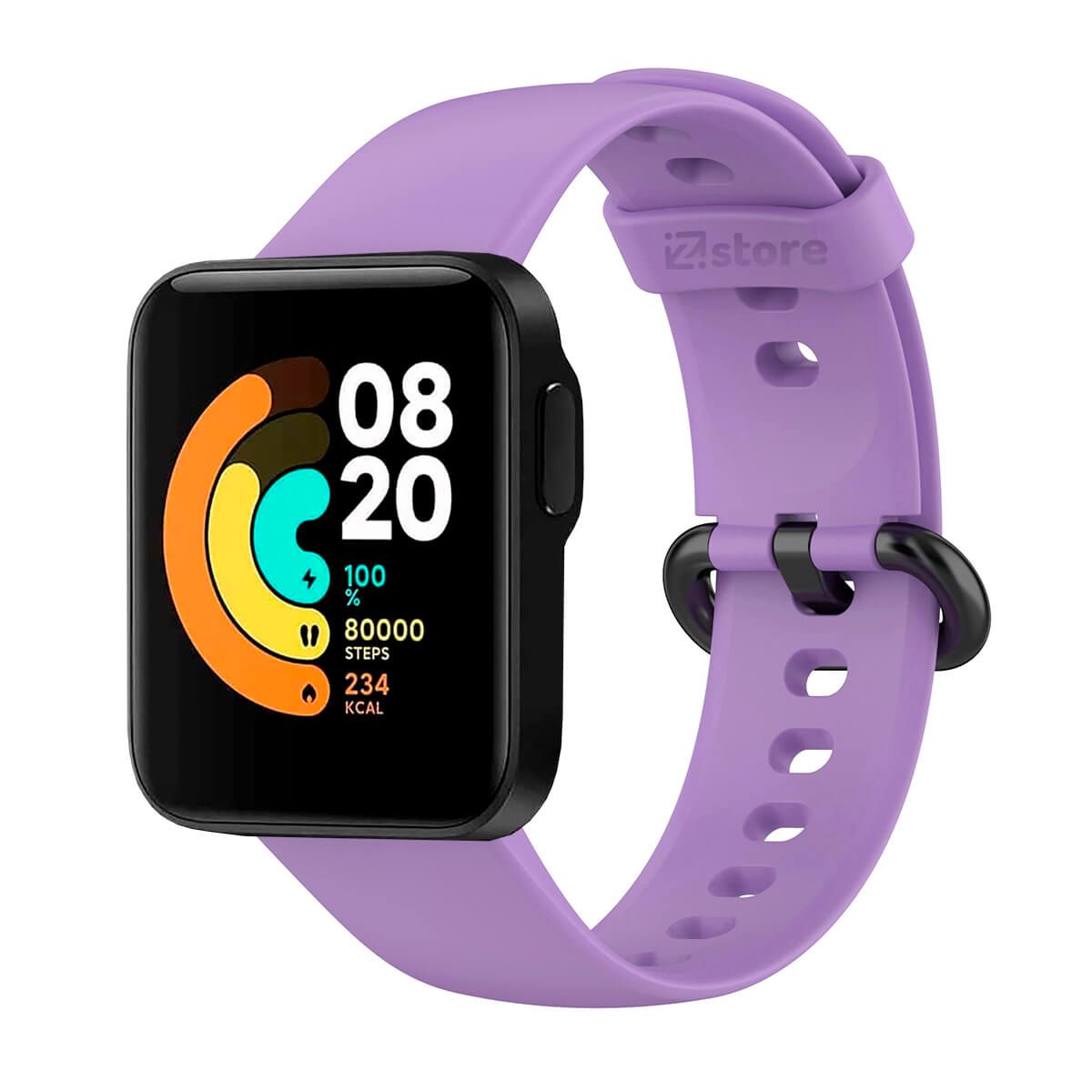 GENERICO - Correa Compatible Con Xiaomi Mi Watch Lite Lila
