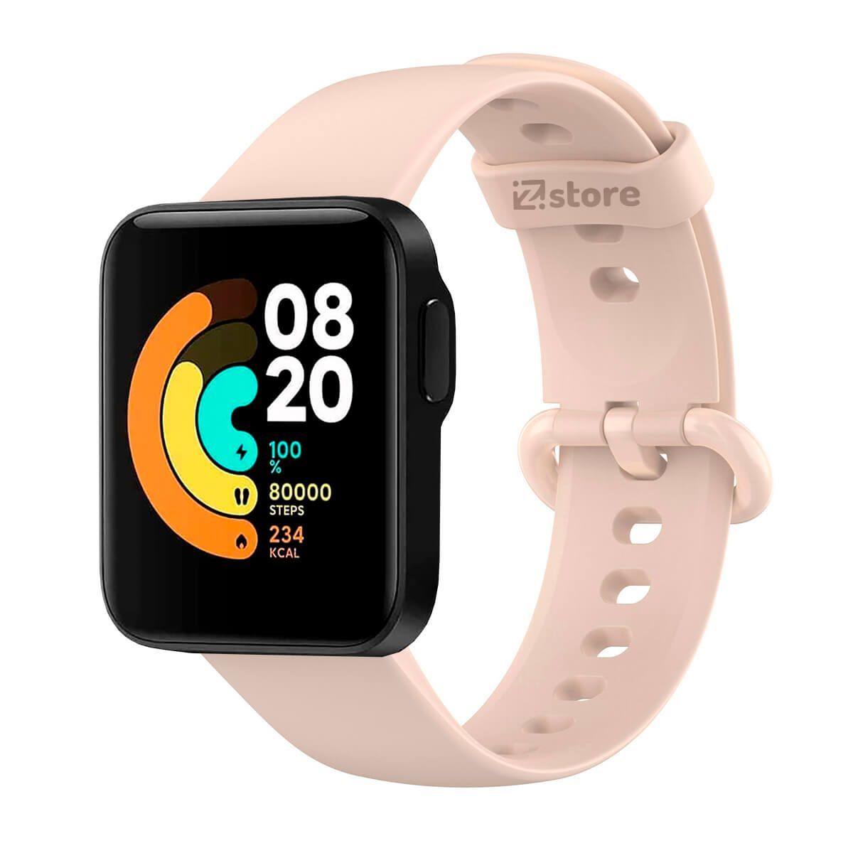 GENERICO - Correa Compatible Con Xiaomi Mi Watch Lite Rosa
