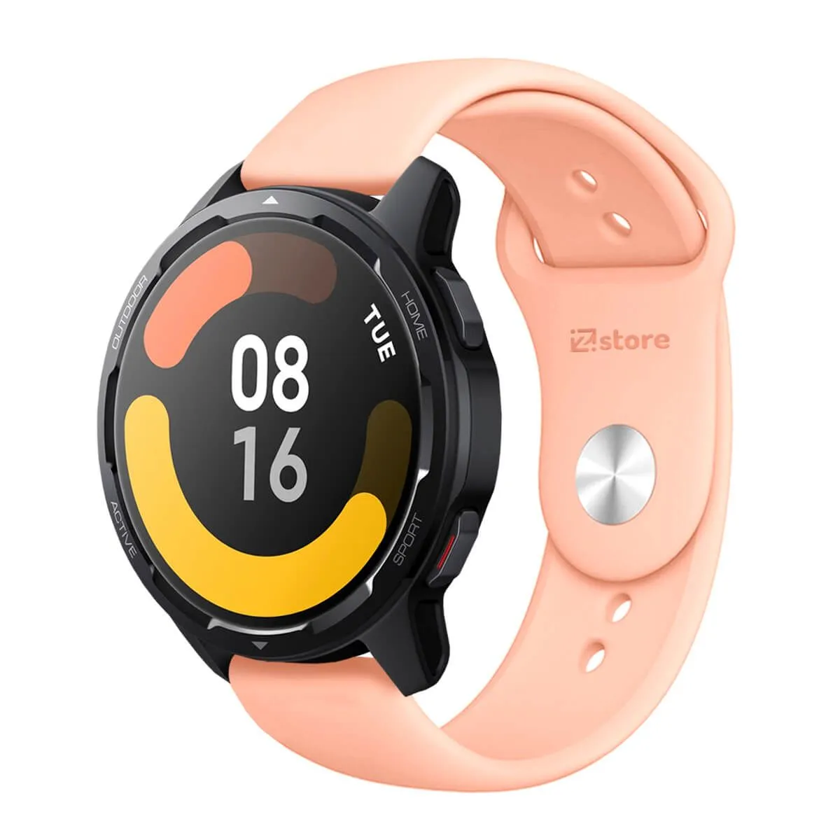 GENERICO - Correa Compatible Con Xiaomi Mi Watch S1 Active Melon Broche 22mm