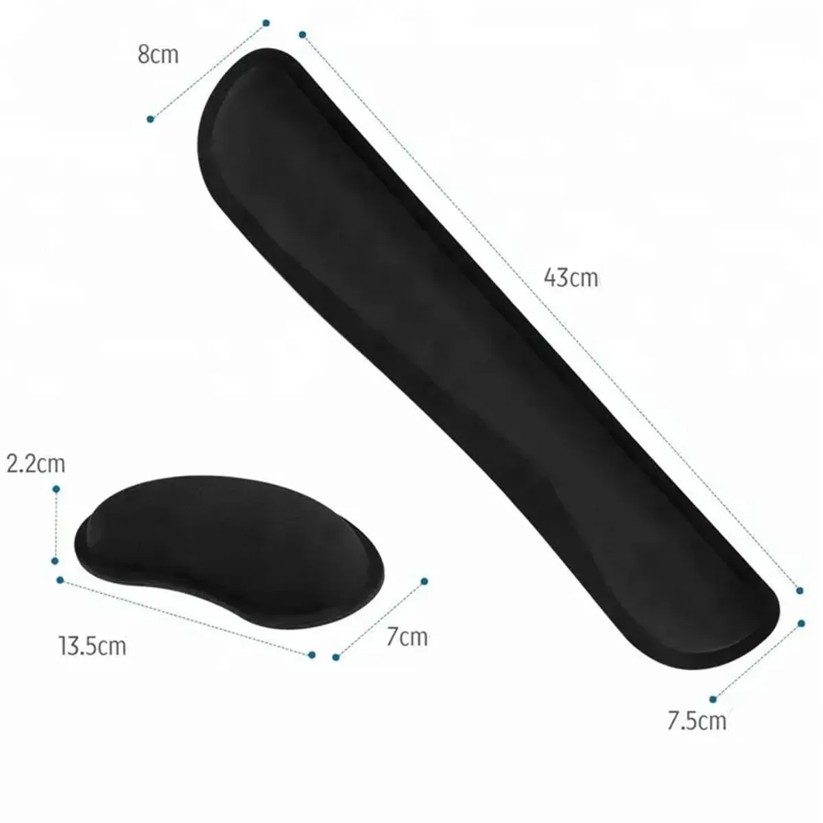 GENERICO - Reposamuñecas para teclado y mouse