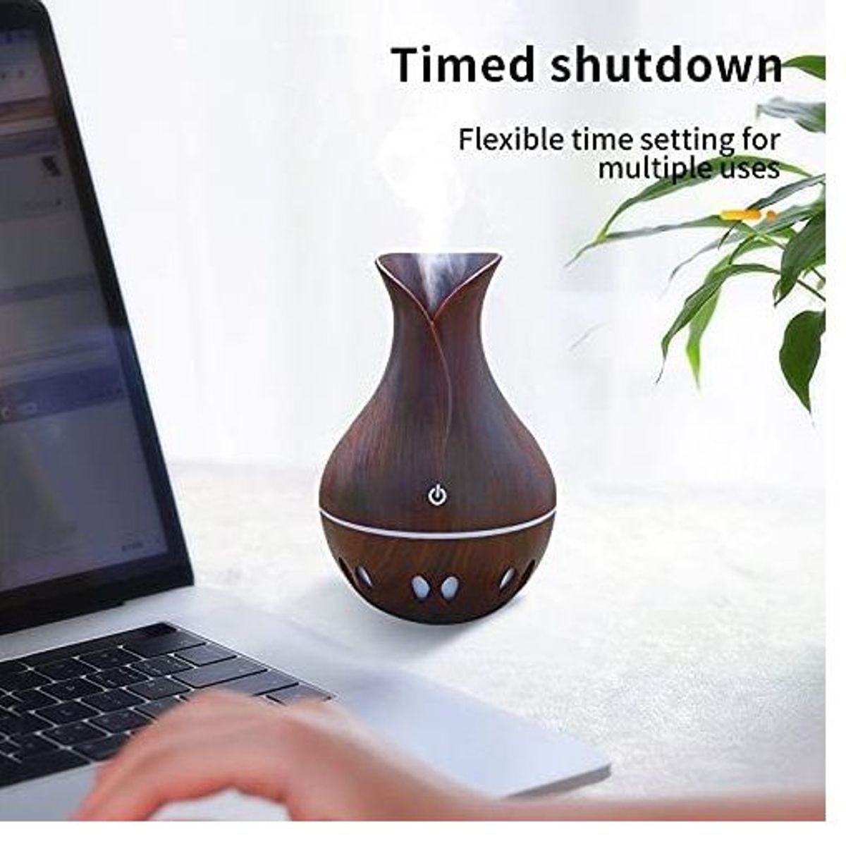 OEM - Humidificador difusor de aroma con luz led ultrasónico aromaterapia