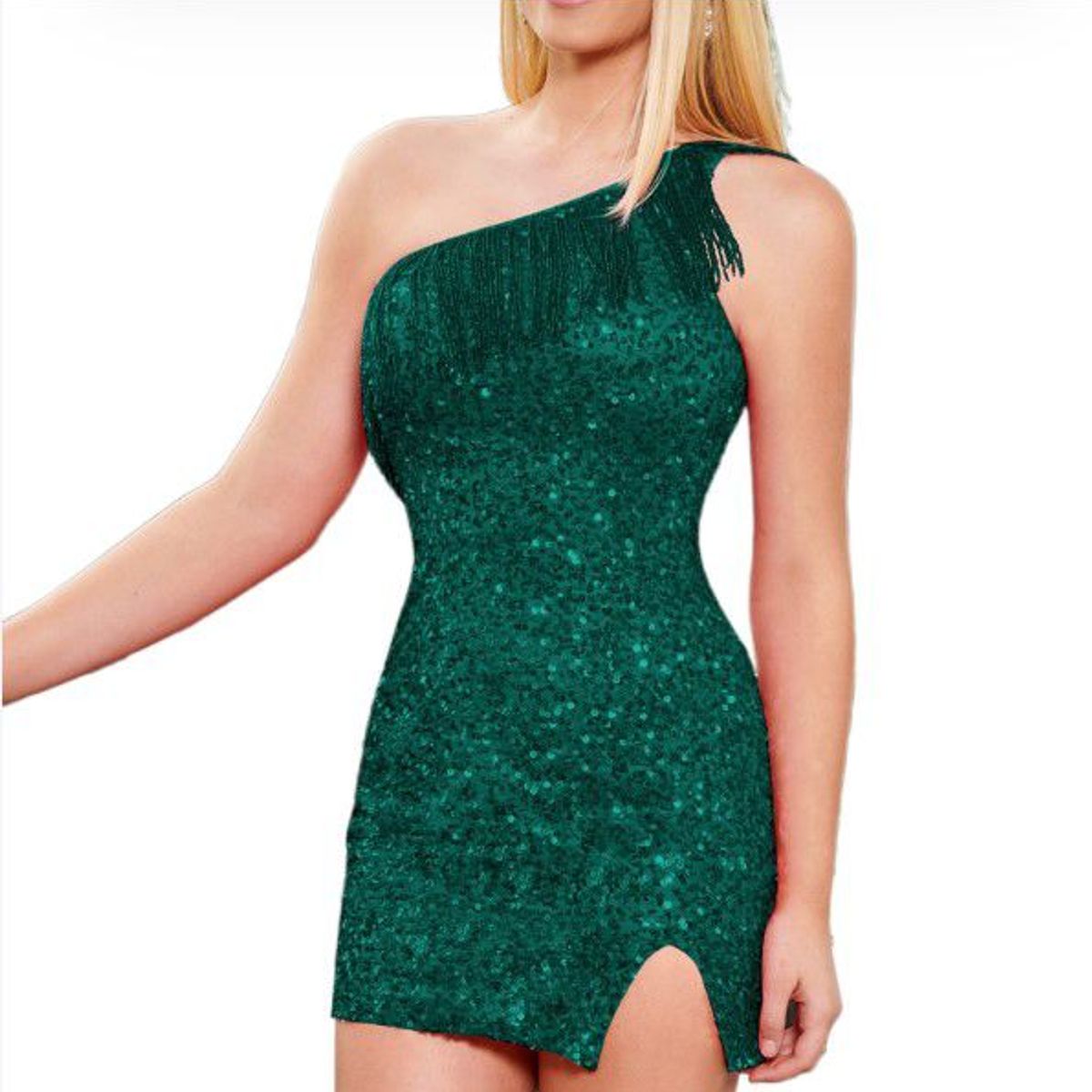 BLWOENS - Vestido de fiesta elegante para mujer