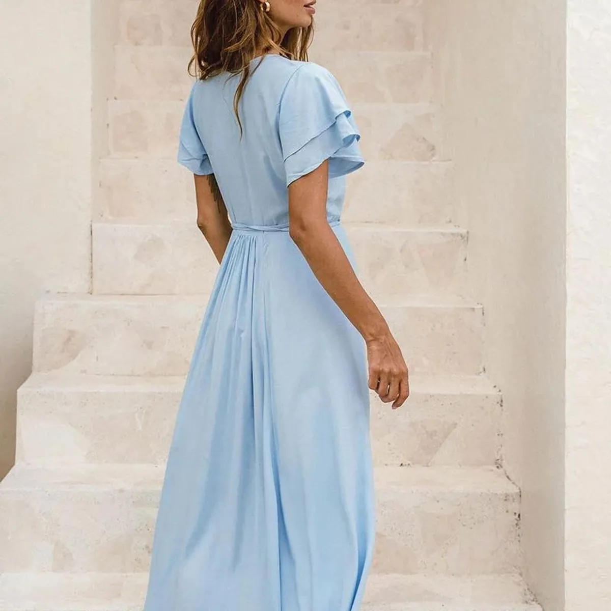 BLWOENS - Vestido de fiesta elegante para mujer