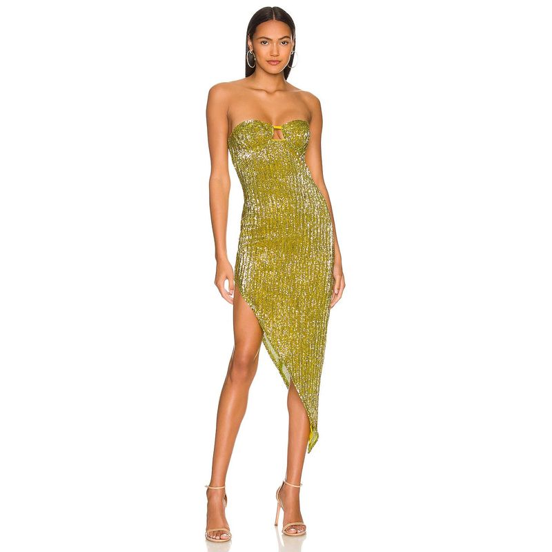 BLWOENS - Vestido de fiesta elegante para mujer