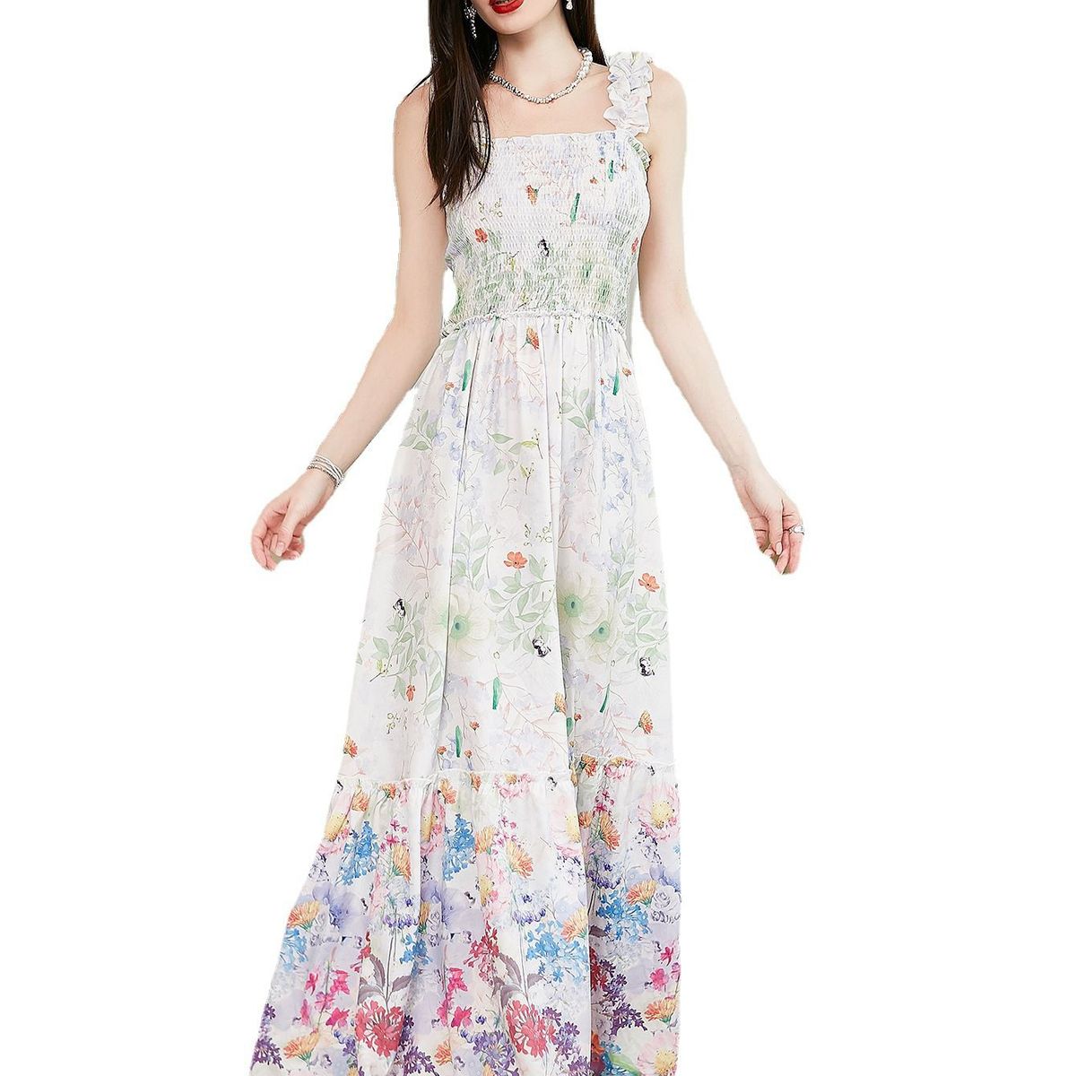 BLWOENS - Vestido de fiesta elegante para mujer