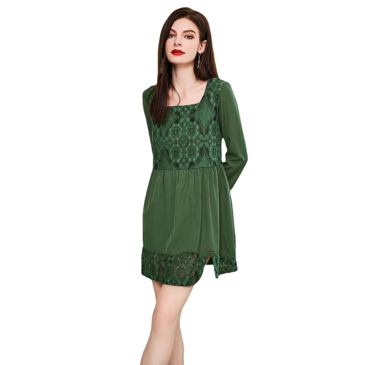 GENERICO - Vestido de fiesta elegante para mujer