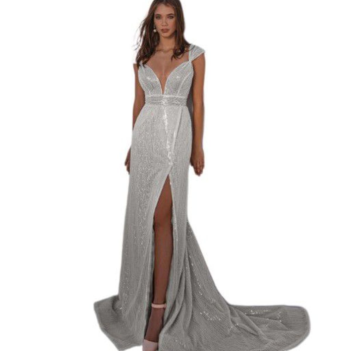 BLWOENS - Vestido de fiesta elegante para mujer