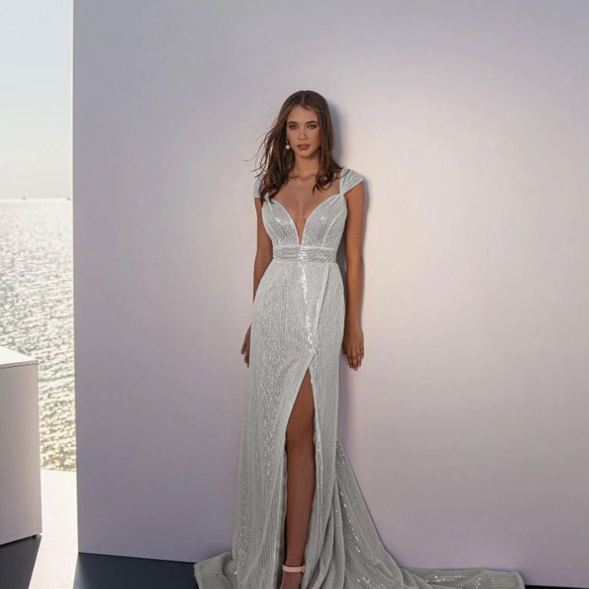 BLWOENS - Vestido de fiesta elegante para mujer